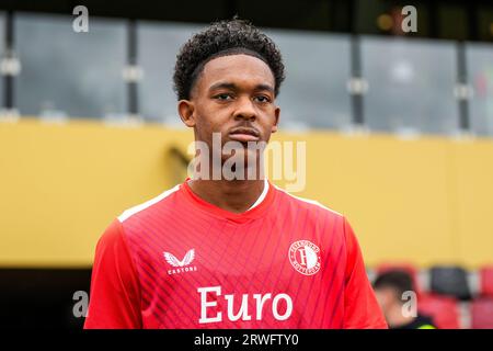 Rotterdam, pays-Bas. 19 septembre 2023. Rotterdam - f15 lors de la 1e manche de l'UEFA Youth League entre Feyenoord O19 et Celtic O19 à Nieuw Varkenoord le 19 septembre 2023 à Rotterdam, aux pays-Bas. Crédit : photos boîte à boîte/Alamy Live News Banque D'Images