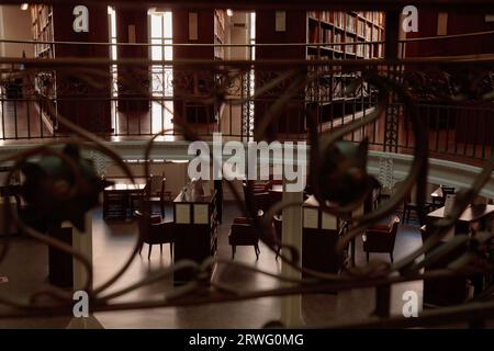 HELSINKI, FINLANDE - 19 juin 2023 : Bibliothèque nationale de Finlande à Helsinki Banque D'Images