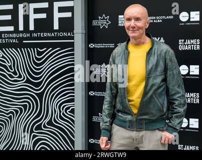 Auteur irvine Welsh au cinéma Everyman, Edinburgh International film Festival, Ecosse, Royaume-Uni Banque D'Images