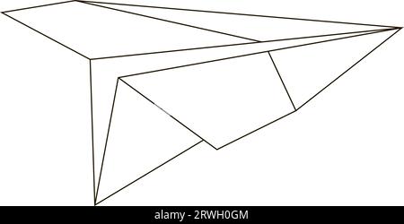 Plan de papier exécution simple, concept d'entreprise de démarrage ligne soulignée Illustration de Vecteur