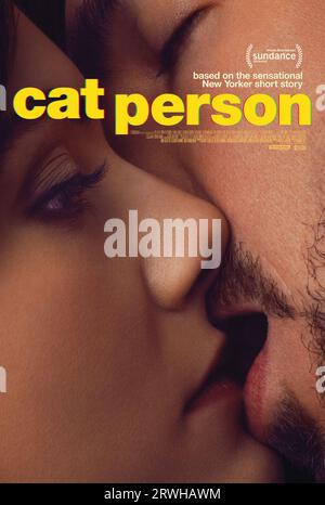 Affiche de film pour chat Emilia Jones & Nicholas Braun Banque D'Images