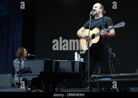 Wilson & Wakeman au Cropredy Festival le 10 août 2023 Banque D'Images