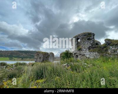 Château de Lochindorb, Highlands écossais Banque D'Images