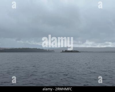 Château de Lochindorb, Highlands écossais Banque D'Images