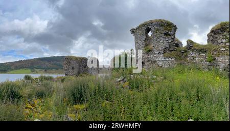 Château de Lochindorb, Highlands écossais Banque D'Images