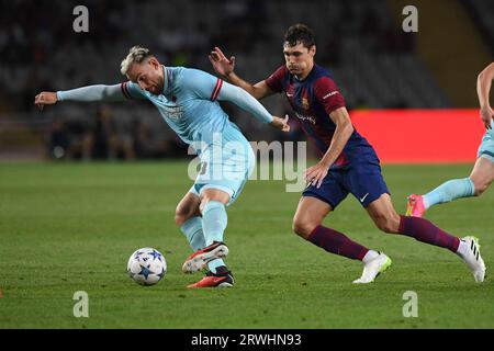 Barcelone, Espagne. 19 septembre 2023. Match de football entre l'espagnol FC Barcelone et le belge Royal Antwerp FC, le mardi 19 septembre 2023 à Barcelone, Espagne, le jour 1 de la phase de groupes de la Ligue des Champions, dans le groupe H. Christensen 900/cordon Press crédit : CORDON PRESS/Alamy Live News Banque D'Images