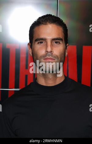 Paris, France. 19 septembre 2023. Nicolas Furtado assiste à la première du film "Lost in the Night" à l'UGC les Halles à Paris, France, le 19 septembre 2023. Photo de ABACAPRESS.COM crédit : Abaca Press/Alamy Live News Banque D'Images