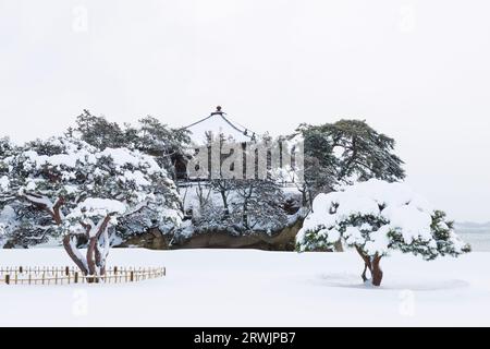 Matsushima Godaido (cinq grandes salles) Banque D'Images