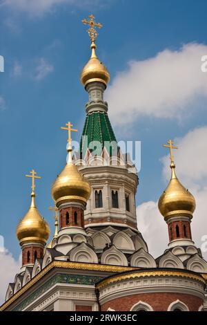 Cathédrale orthodoxe russe de St. Nicolas, Vienne, église orthodoxe russe de Vienne, Autriche Banque D'Images