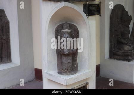 Statue d'Arca au musée Sonobudoyo. Cette statue était utilisée pour le culte par les hindous et les bouddhistes dans les temps anciens. Yogyakarta, Indonésie - 21 01 2023. Banque D'Images