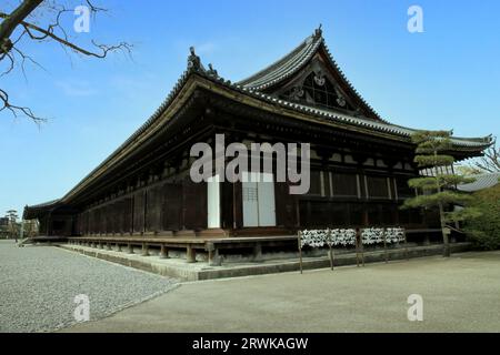 Temple Sanjusangendo à Kyoto, Japon Banque D'Images