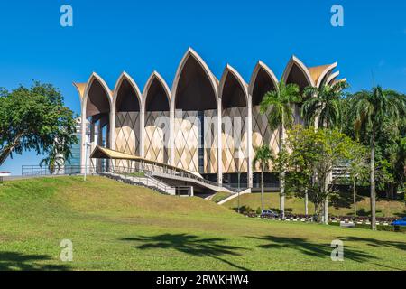 Bornéo cultures Museum, une partie du complexe du musée Sarawak à Kuching, Malaisie Banque D'Images