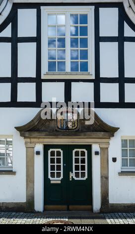 L'hôtel de ville historique de Rietberger   Kreis Guetersloh, Rhénanie du Nord-Westphalie, Allemagne, Europe Banque D'Images