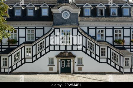 L'hôtel de ville historique de Rietberger   Kreis Guetersloh, Rhénanie du Nord-Westphalie, Allemagne, Europe Banque D'Images