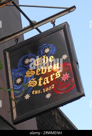 The Seven Stars pub - 53 Carey St, Holborn, Londres, Angleterre, Royaume-Uni, WC2A 3QS Banque D'Images