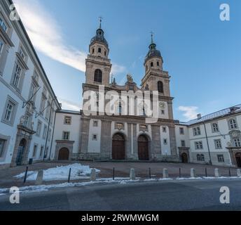 Église jésuite - Innsbruck, Autriche Banque D'Images