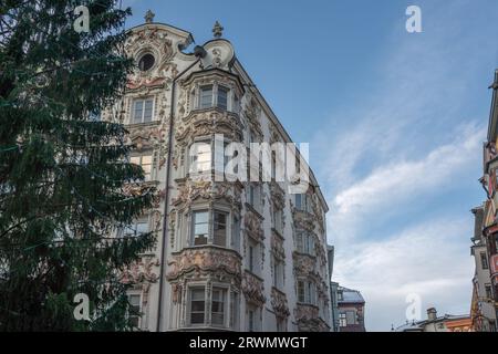 Helbling House - Innsbruck, Autriche Banque D'Images