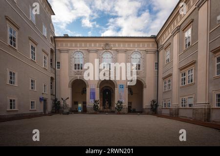 Salzburg Residenz Courtyard - Salzbourg, Autriche Banque D'Images