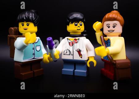 Retour à l’école Banque D'Images