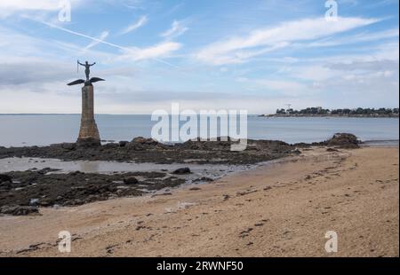 Mémorial des forces expéditionnaires américaines, Saint Nazaire Banque D'Images