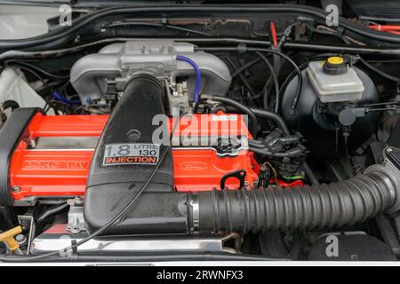 Moteur Ford Escort si. Blackpool Ford Day 2023. Banque D'Images