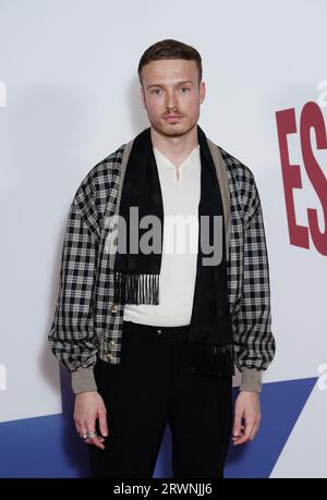 Will Fletcher assiste à la première mondiale de The Great Escaper au BFI Southbank, Londres. Date de la photo : mercredi 20 septembre 2023. Banque D'Images