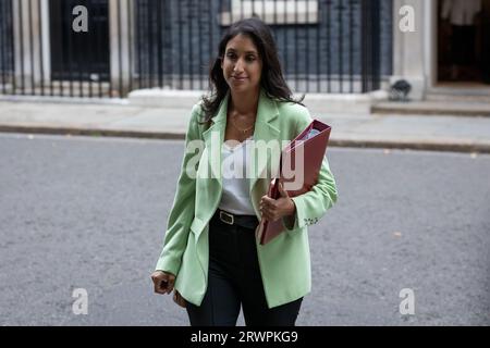 Londres, Royaume-Uni. 19 septembre 2023. Claire Coutinho quitte une réunion du cabinet à Downing Street, à Londres. (Photo Tejas Sandhu/SOPA Images/Sipa USA) crédit : SIPA USA/Alamy Live News Banque D'Images