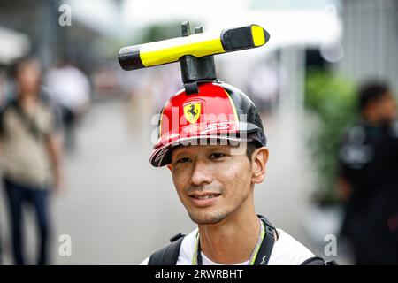 Suzuka, Japon. 21 septembre 2023. Spectateurs, supporters lors du Grand Prix du Japon Lenovo de Formule 1 2023, 16e manche du Championnat du monde de Formule 1 2023 du 22 au 24 septembre 2023 sur le Suzuka International Racing course, à Suzuka - photo Xavi Bonilla/DPPI crédit : DPPI Media/Alamy Live News Banque D'Images