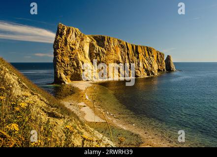 Le rocher Percé Percé, Québec, CA Banque D'Images