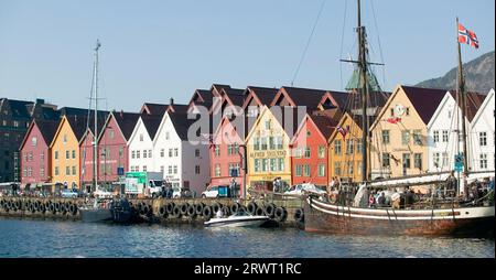 Bergen en Norvège Banque D'Images