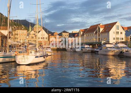 Bergen en Norvège Banque D'Images