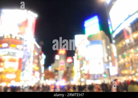 Shibuya scramble crossing Banque D'Images