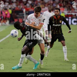 Séville, Espagne. 20 septembre 2023. 20 septembre 2023 ; Stade Sanchez Pizjuan, Séville, Espagne, Ligue des Champions, phase de groupes, Sevilla vs Lens 900/cordon Press crédit : CORDON PRESS/Alamy Live News Banque D'Images