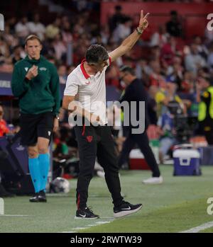 Séville, Espagne. 20 septembre 2023. 20 septembre 2023 ; Stade Sanchez Pizjuan, Séville, Espagne, Ligue des Champions, phase de groupes, Sevilla vs Lens 900/cordon Press crédit : CORDON PRESS/Alamy Live News Banque D'Images