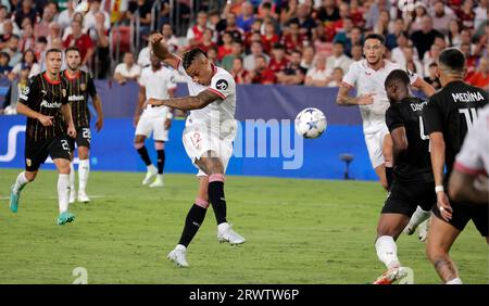 Séville, Espagne. 20 septembre 2023. 20 septembre 2023 ; Stade Sanchez Pizjuan, Séville, Espagne, Ligue des Champions, phase de groupes, Sevilla vs Lens 900/cordon Press crédit : CORDON PRESS/Alamy Live News Banque D'Images