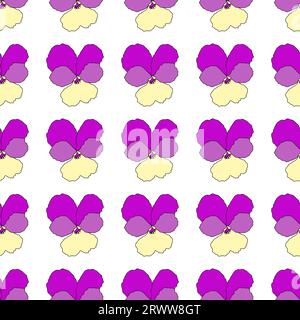 Vecteur modèle sans couture avec des culottes, fond floral de fleurs Illustration de Vecteur