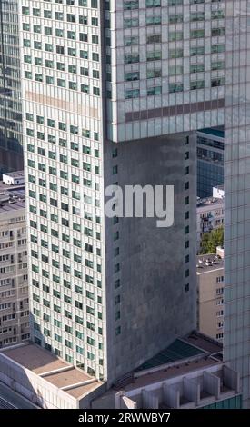 Extérieur, hôtel de luxe InterContinental Varsovie, Pologne Banque D'Images