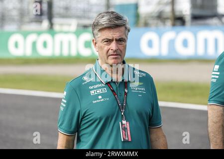 STEVENSON Andy, Directeur sportif de l'écurie Aston Martin F1 Team, portrait lors du Grand Prix du Japon Lenovo de Formule 1 2023, 16e manche du Championnat du monde de Formule 1 2023 du 22 au 24 septembre 2023 sur le Suzuka International Racing course, à Suzuka Banque D'Images