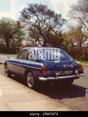 1968 MG C GT Classic car Banque D'Images