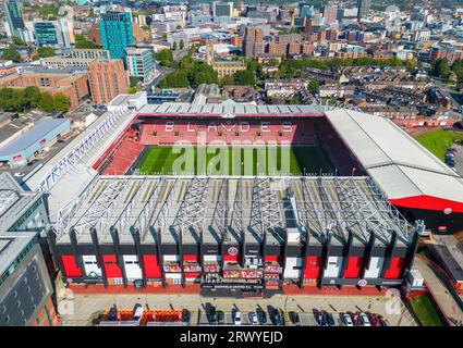 Sheffield, South Yorkshire, Royaume-Uni. 09.21.2023 Bramall Lane Stadium domicile du Sheffield United football Club. 21 septembre 2023. Banque D'Images