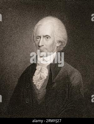 Richard Henry Lee (1732 – 1794) homme d'État américain et père fondateur des États-Unis d'Amérique Banque D'Images