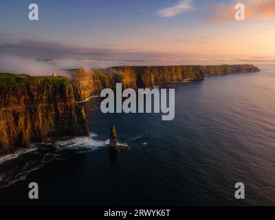 Les falaises de Moher - Irlande Banque D'Images