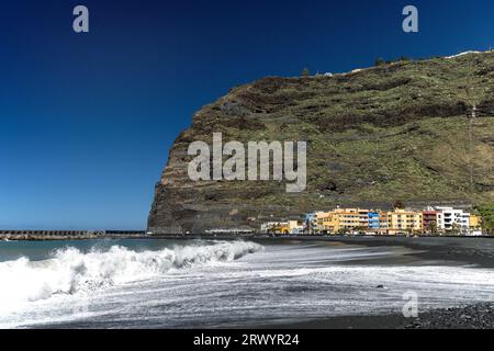 Puerto de Tazacorte, Îles Canaries, la Palma Banque D'Images