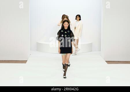 Milan, Italien. 21 septembre 2023. ANTEPRIMA Printemps/été 2024 Runway pendant la Fashion week de Milan le 2023 septembre - Milan ; Italie 21/09/2023 crédit : dpa/Alamy Live News Banque D'Images