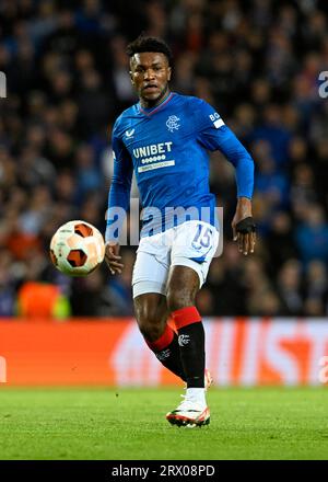 Glasgow, Royaume-Uni. 21 septembre 2023. Jos Cifuentes des Rangers lors du match de l'UEFA Europa League à l'Ibrox Stadium, Glasgow. Le crédit photo devrait se lire : Neil Hanna/Sportimage crédit : Sportimage Ltd/Alamy Live News Banque D'Images