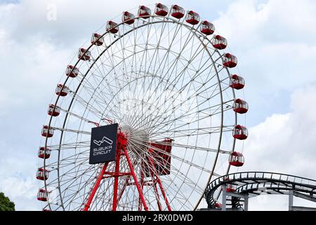 Suzuka, Japon. 22 septembre 2023. Atmosphère du circuit - grande roue. Championnat du monde de Formule 1, Rd 17, Grand Prix du Japon, vendredi 22 septembre 2023. Suzuka, Japon. Crédit : James Moy/Alamy Live News Banque D'Images