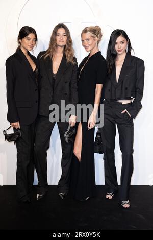 Paris, France. 08 mars 2023. Ophelie Guillermand (2e L), Poppy Delevingne (3e L) et leurs invités assistent au SeasonGala d'ouverture 2023/2024 à l'Opéra National de Paris à l'Opéra Garnier, le 21 septembre 2023 à Paris, France photo de David Niviere/ABACAPRESS.COM crédit : Abaca Press/Alamy Live News Banque D'Images