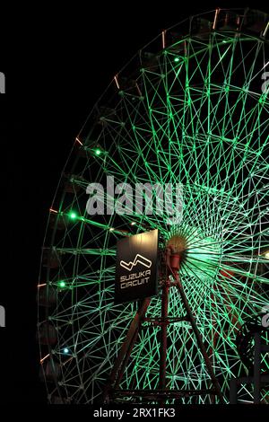 Suzuka, Japon. 22 septembre 2023. Atmosphère du circuit - grande roue. Championnat du monde de Formule 1, Rd 17, Grand Prix du Japon, vendredi 22 septembre 2023. Suzuka, Japon. Crédit : James Moy/Alamy Live News Banque D'Images