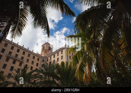 L'hôtel Nacional de Cuba est un hôtel historique de style éclectique espagnol Banque D'Images
