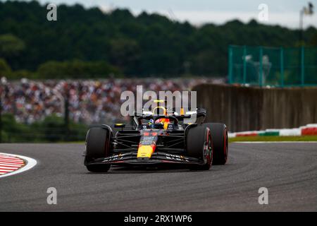 Suzuka, Japon. 22 septembre 2023. 11 PEREZ Sergio (mex), Red Bull Racing RB19, action lors du Grand Prix du Japon Lenovo de Formule 1 2023, 16e manche du Championnat du monde de Formule 1 2023 du 22 au 24 septembre 2023 sur le Suzuka International Racing course, à Suzuka - photo DPPI crédit : DPPI Media/Alamy Live News Banque D'Images